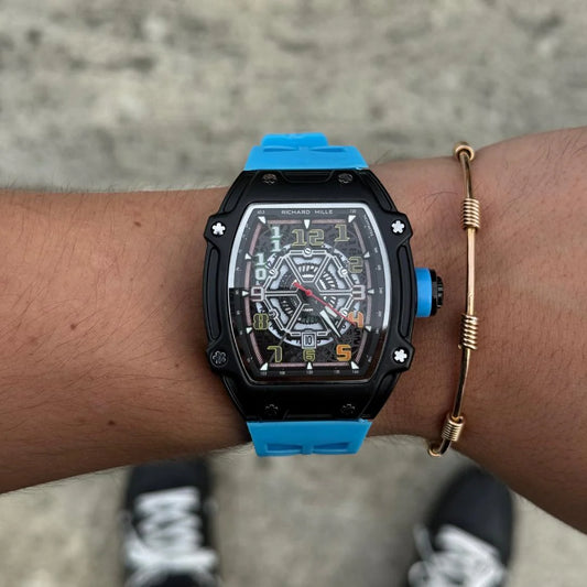 RICHARD MILLE 2025 AZUL CAJA NEGRA