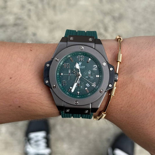 HUBLOT BIG BANG NEW VERDE TABLERO VERDE - NEGRO