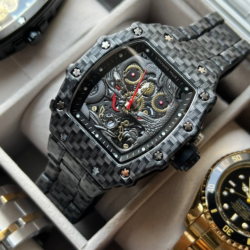 RICHARD MILLE NEW FUNCIONAL NEGRO