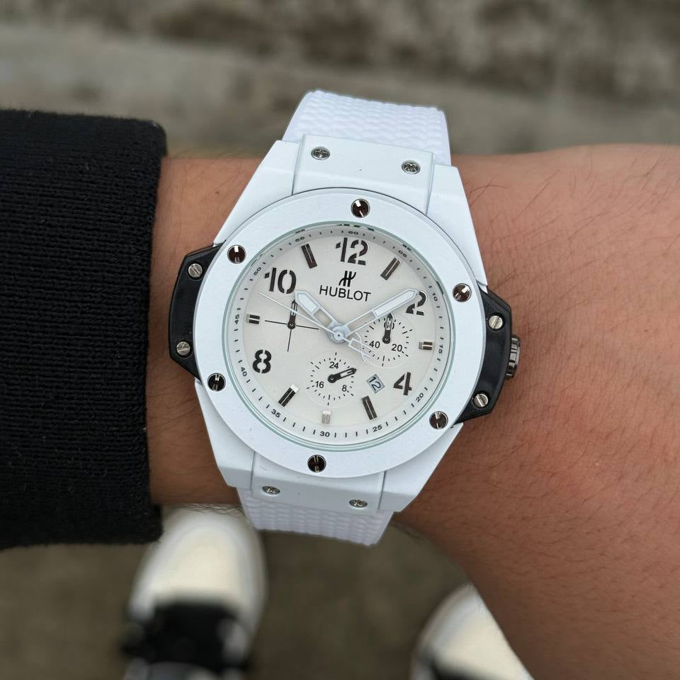 HUBLOT BIG BANG BLANCO TABLERO BLANCO